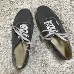 Vans grey low-top shoes